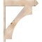 Ekena Millwork Westlake Arts & Crafts Smooth Outlooker, Douglas Fir, 7 1/2"W x 34"D x 40"H OUT08X34X40WTL03SDF - alternate 4